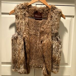 Genuine Rabbit Fur Vest